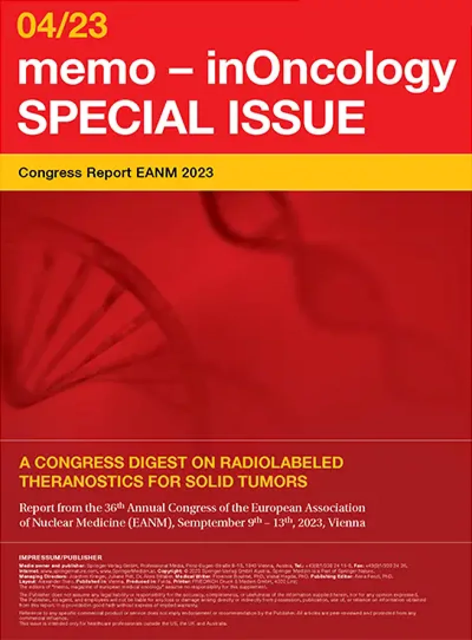 An image representing a congress report, providing insights into the discussions and findings from events like the EANM 2023 congress.